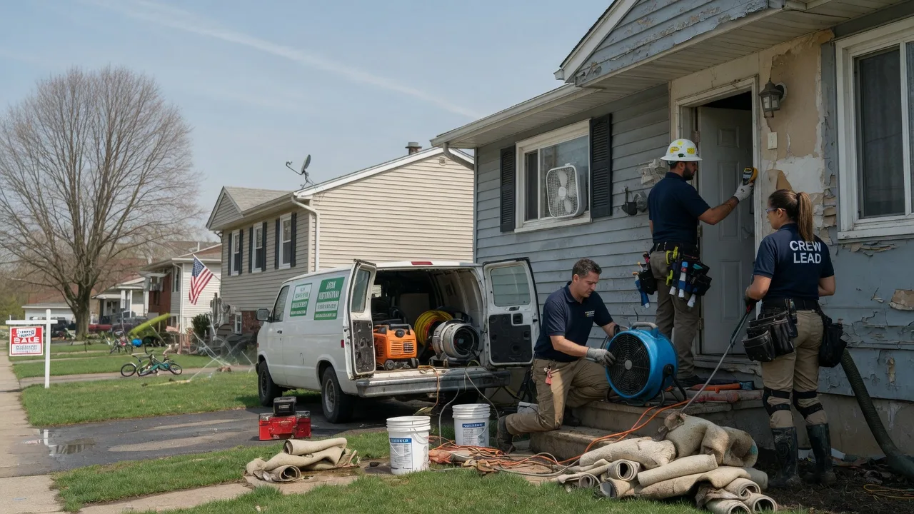 Flood Cleanup in Hemlock, MI near me